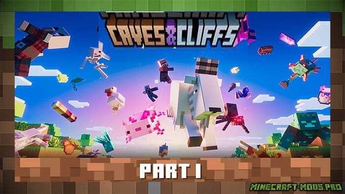 Minecraft 1.17 Caves & Cliffs Часть 1 для Майнкрафт