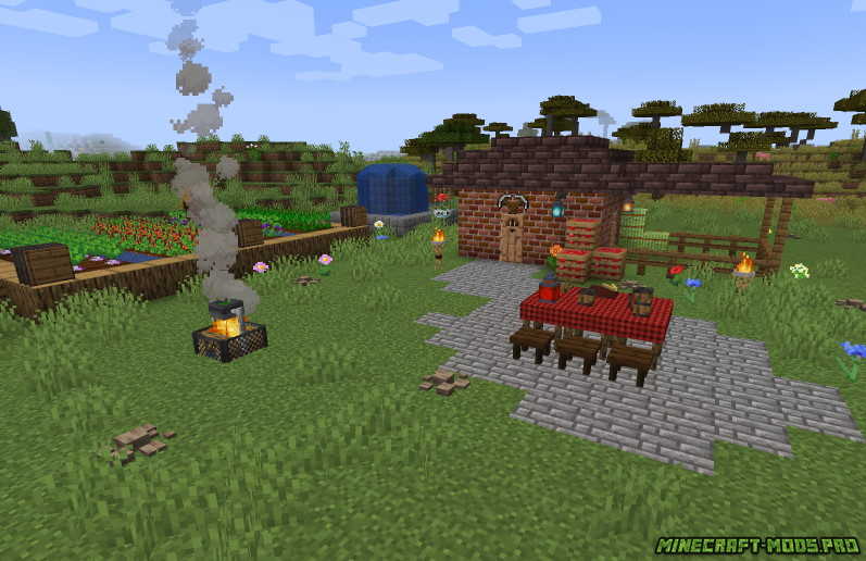 скрин Мод ValleyCraft Сельское Хозяйство