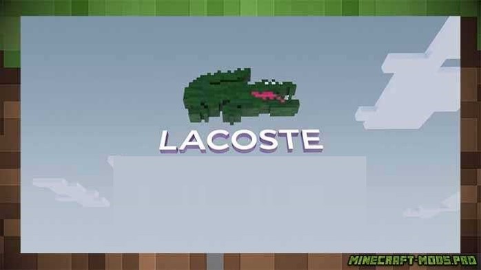 Lacoste X Minecraft: откройте для себя карту острова Кроко и коллекцию одежды для Майнкрафт