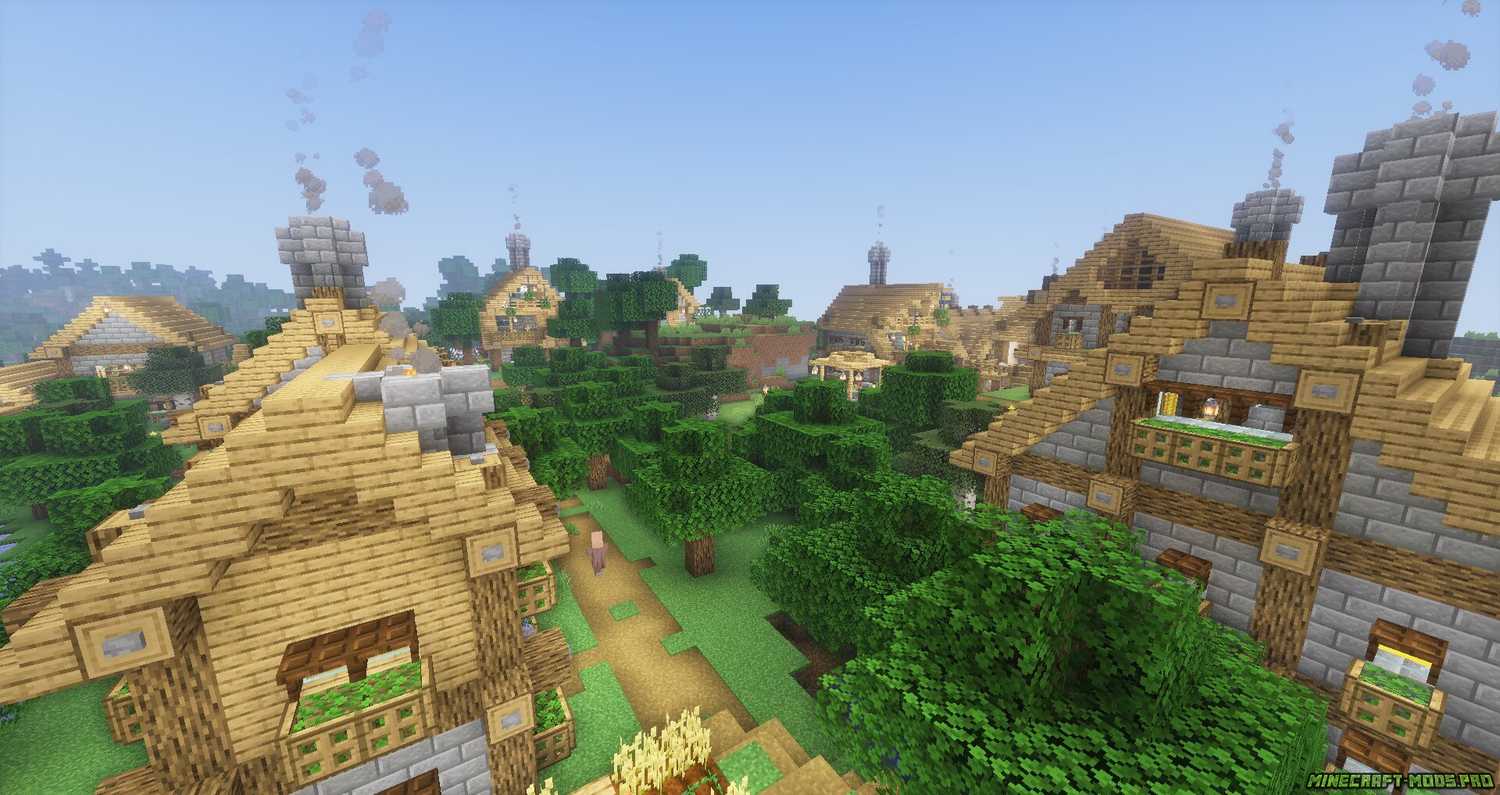 скриншот фото Мод Better Village