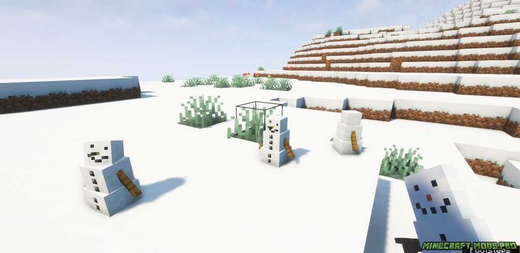 картинка Мод Snowmancy Снеговик