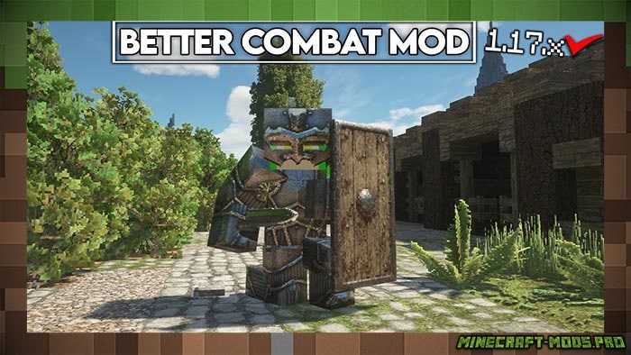 Мод Better Combat Боевая Анимация в Майнкрафт