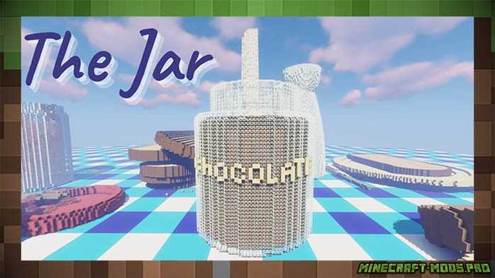 Паркур Карта На Столе - The Jar для Майнкрафт