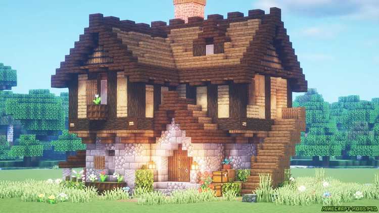 Как построить фермерский дом в Minecraft