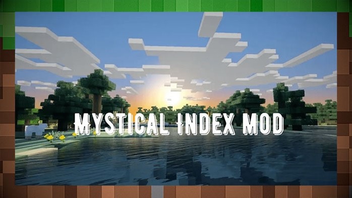 Мод Mystical Index Предметы для Хранения для Майнкрафт