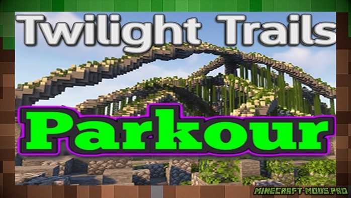 Карта Twilight Trails Паркур для Майнкрафт