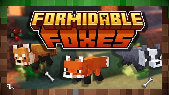 Текстуры Formidable Foxes для Майнкрафт