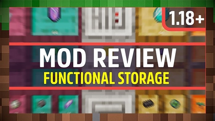 Мод Functional Storage / Хранилище для Майнкрафт