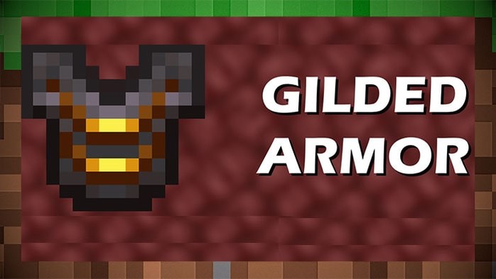 Мод GildedArmor / Позолоченная броня для Майнкрафт
