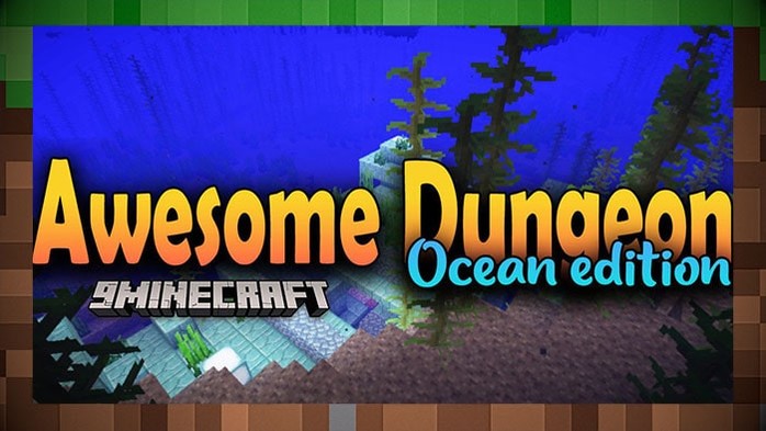 Мод Awesome Dungeon Ocean Edition для Майнкрафт