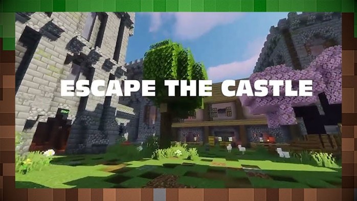 Карта Escape The Castle для Майнкрафт