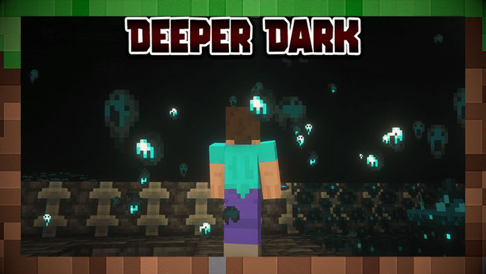 Мод Deeper Dark для Майнкрафт