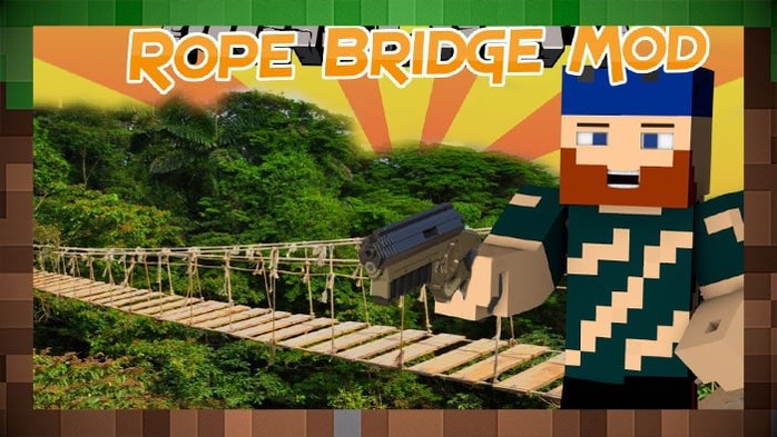Мод Bridging / Мост для Майнкрафт