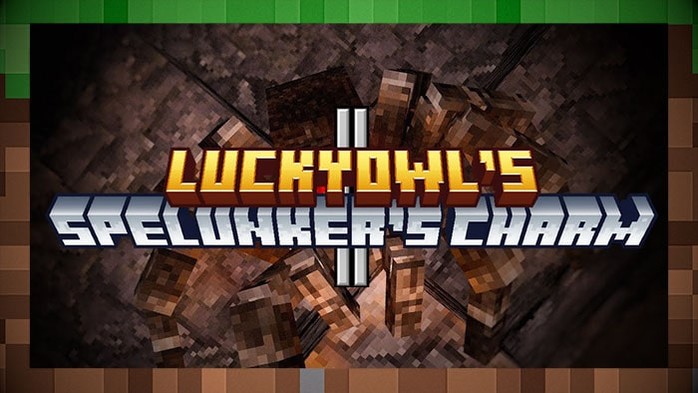 Мод Lucky's Spelunker's Charm II для Майнкрафт