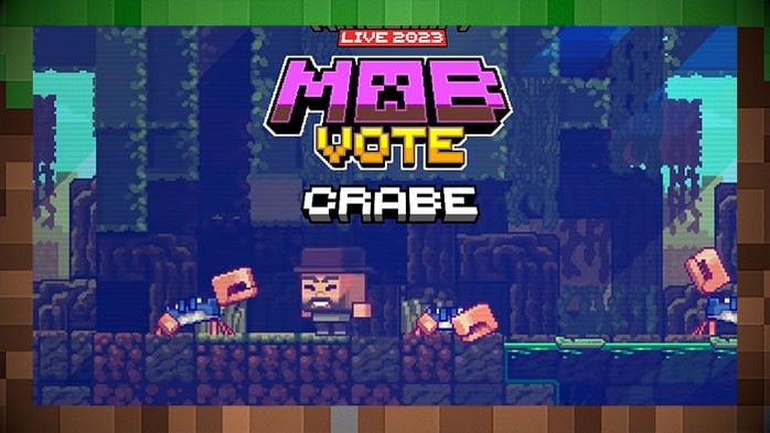 Откройте для себя краба! Первый кандидат на Minecraft Mob Vote 2023 для Майнкрафт