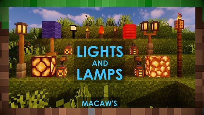 Мод Macaw’s Lights and Lamps - Лампы