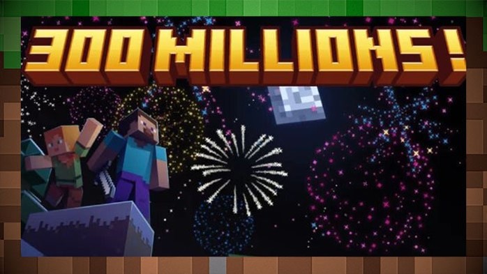 Minecraft достиг 300 миллионов проданных копий до своего 15-летия для Майнкрафт