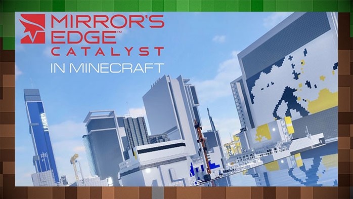 Карта Mirror's Edge Catalyst в Minecraft