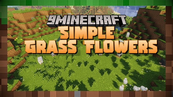 Текстуры Цветов - Simple Grass Flowers для Майнкрафт