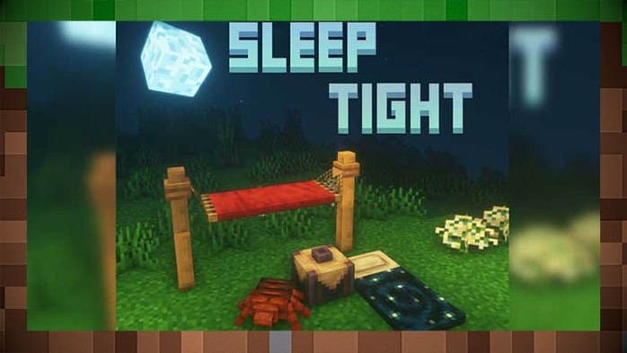 Мод  Sleep Tight  - Система Сна для Майнкрафт