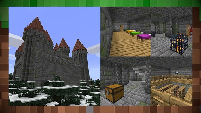 Мод Castle Dungeons для Майнкрафт