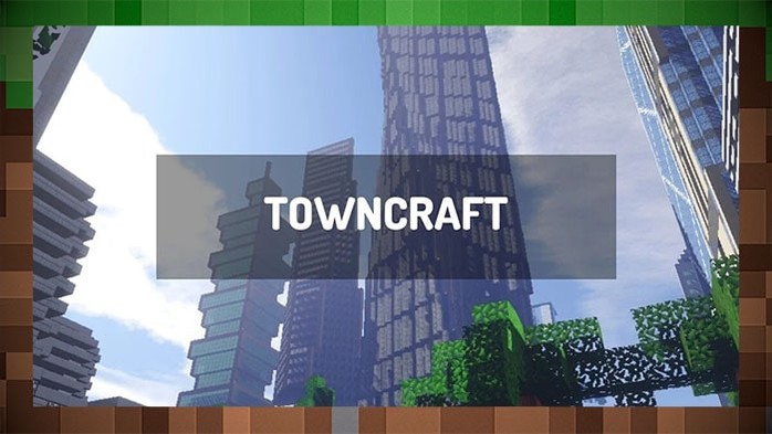 Мод TownCraft - Город, Техника, Машины и Дороги для Майнкрафт