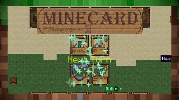 Мод Minecard / Карточная Игра для Майнкрафт