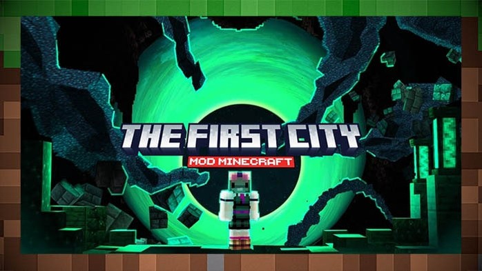 Мод The First City: New Epic Dimension для Майнкрафт