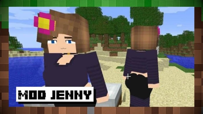 Мод на Jenny на Minecraft PE 1.21 и 1.20