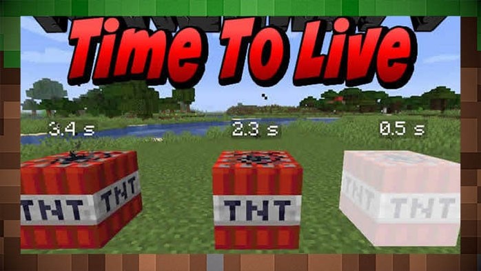 Мод Time To Live / Таймер TNT для Майнкрафт