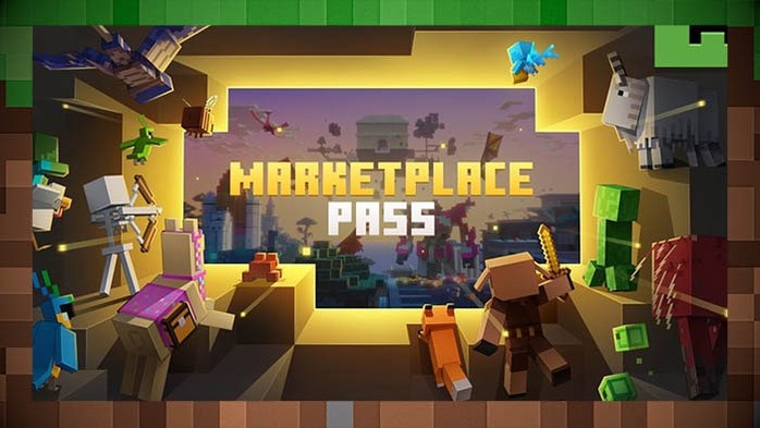 Minecraft: откройте для себя Marketplace Pass