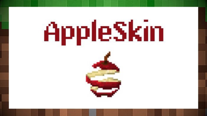 Мод AppleSkin (Еда) для Майнкрафт