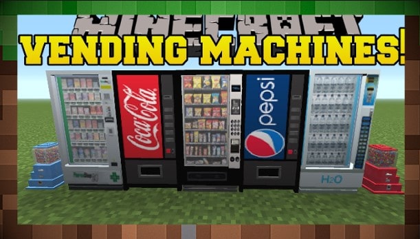Мод Vending Machine / Торгового Автомата для Майнкрафт