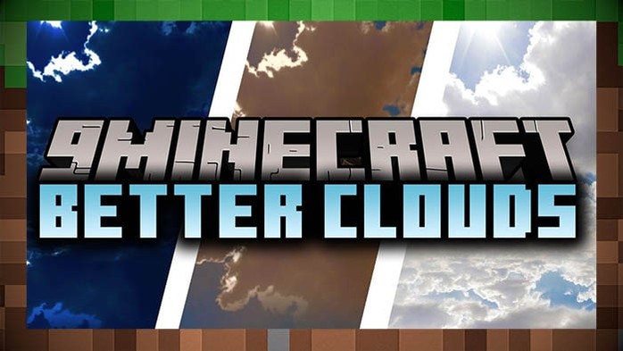Мод Better Clouds / Улучшенные Облака для Майнкрафт