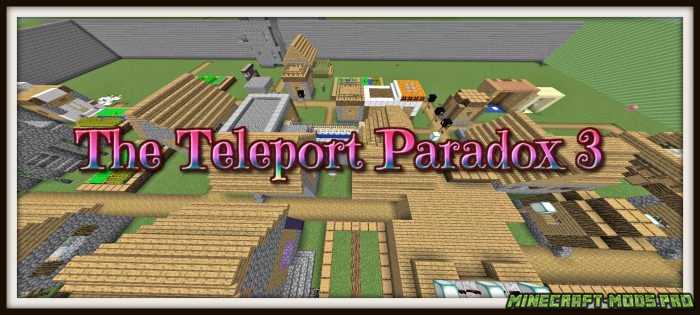 Карта Teleport Paradox 3 приключение для Майнкрафт