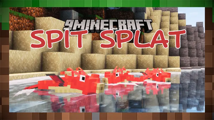 Мод Spit Splat - Водный Моб для Майнкрафт