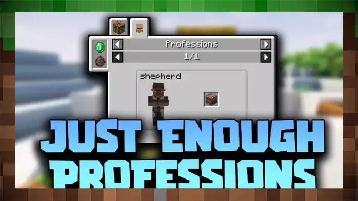 Мод Just Enough Professions