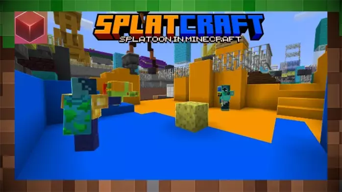 Карта SplatCraft Паркур, приключения