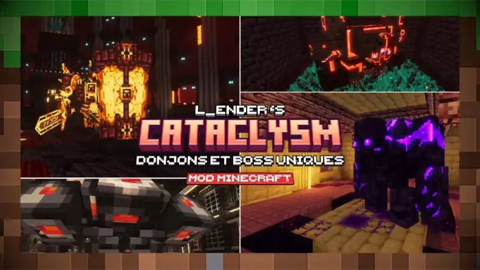 Мод Ender's Cataclysm: Уникальные подземелья и боссы