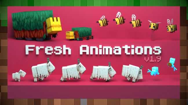 Текстуры Анимация - Fresh Animations