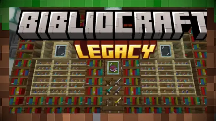 Мод Bibliocraft Legacy