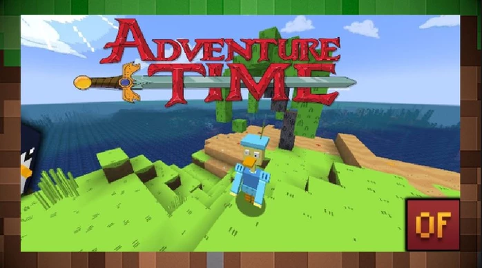 Текстуры  Adventure Time Craft