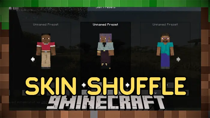 Мод Skin Shuffle - Смена скинов на Сервере для Майнкрафт