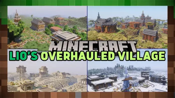 Мод Lios Overhauled Villages / Переделанные деревни