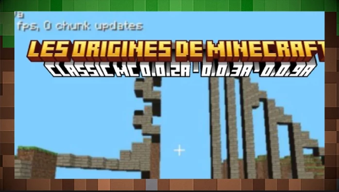 Minecraft Classic 0.0.2a to 0.0.9a – Истоки Minecraft