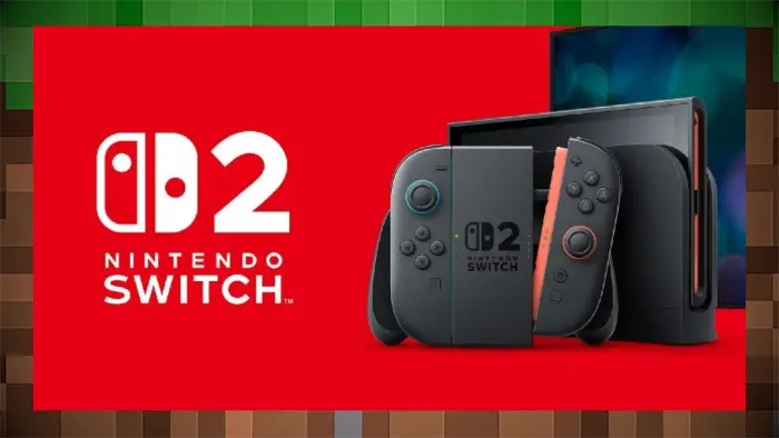Minecraft доступен на Nintendo Switch 2 для Майнкрафт