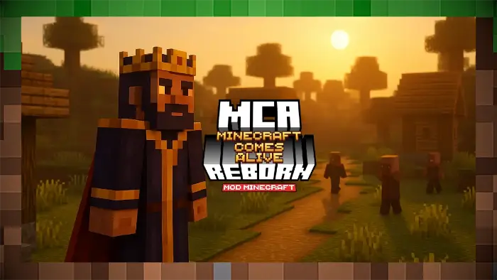 Мод MCA (Minecraft Comes Alive) Reborn: Брак, семья и жизнь в деревне для Майнкрафт