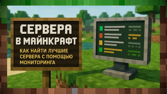 Сервера в Майнкрафт: как найти лучшие сервера с помощью мониторинга для Майнкрафт