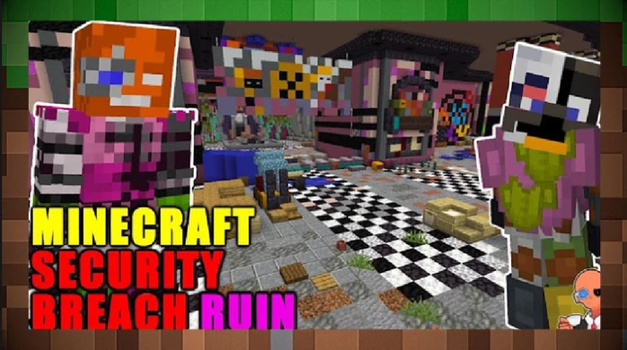 Карта FNaF: Security Breach RUIN