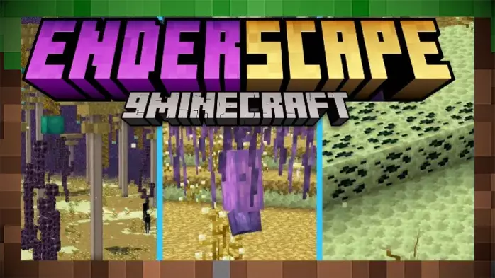 Мод Enderscape - Блоки, Структуры и Мобы